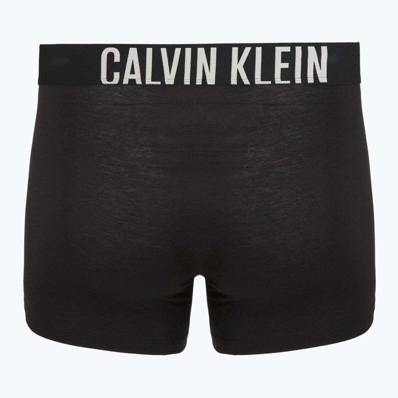 Boxers Calvin Klein 000NB3609A Boxer Brief 3 pairs black w/oatmeal logo/black w/age 5