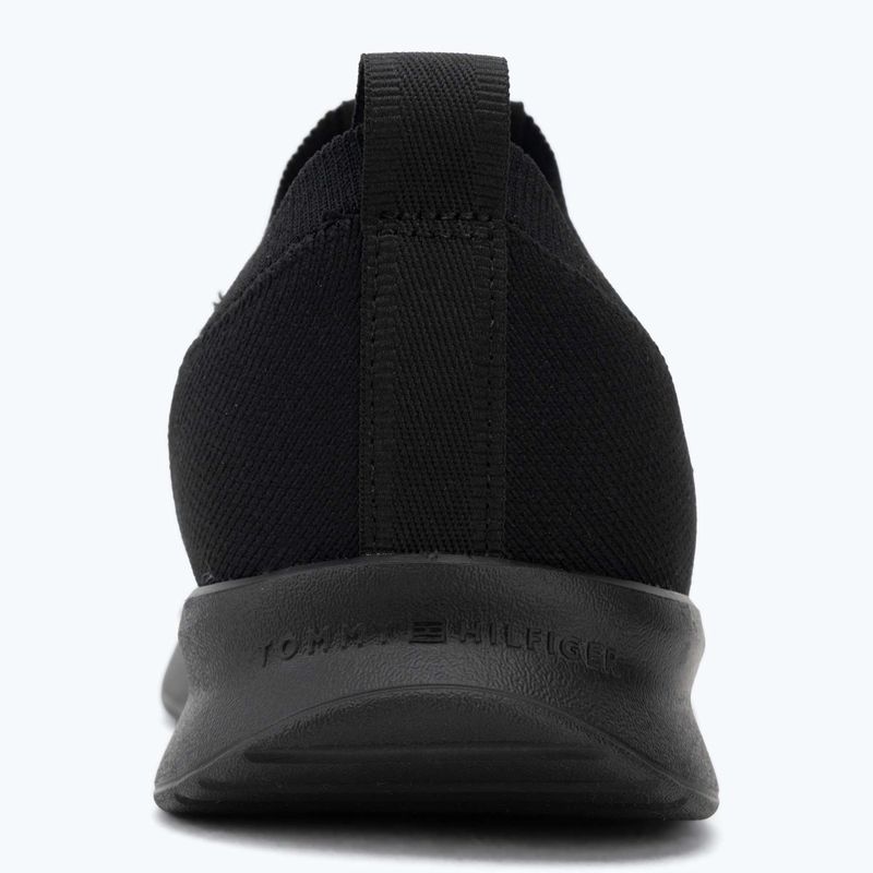 Men's shoes Tommy Hilfiger Lightweight Knitted Runner black 6