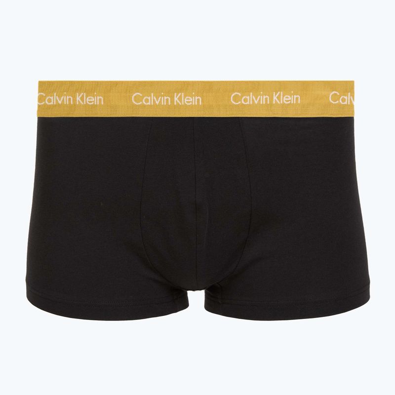 Boxers Calvin Klein LV00NB4412 Low Rise Trunk 5 pairs black bodies with driftwood/moonlight 3