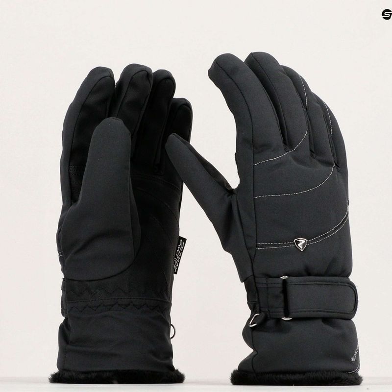 Women's Ski Gloves ZIENER Kahli PR black 4
