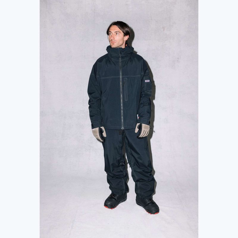 Men's snowboard trousers 686 Deconstructed Dojo black 9