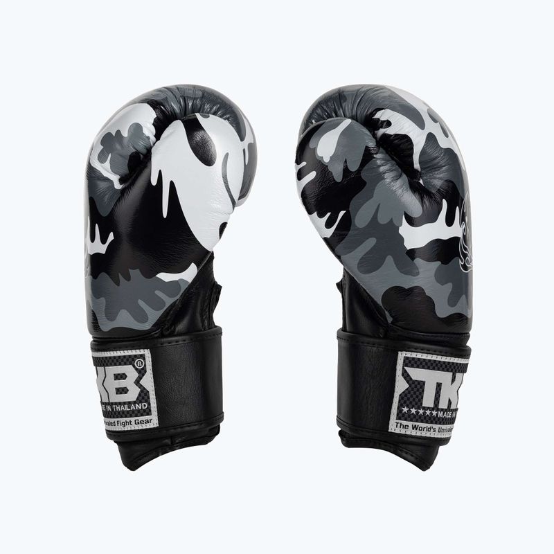 Top King Muay Thai Empower grey boxing gloves TKBGEM-03A-GY 4