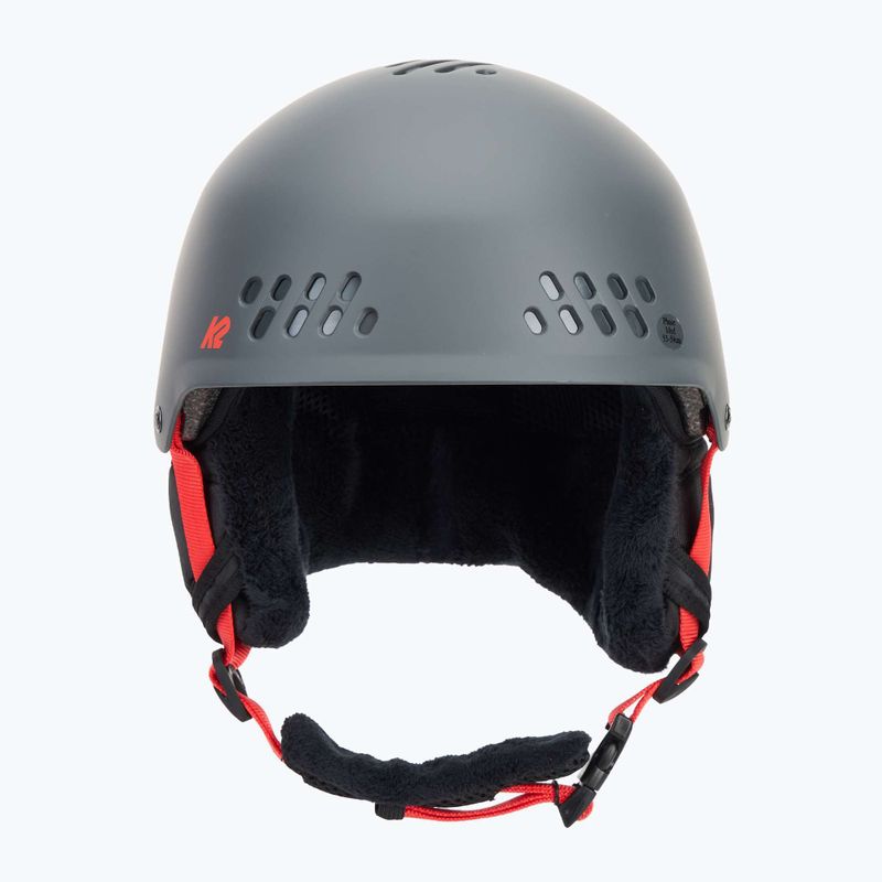 K2 Phase Pro gunmetal ski helmet 2