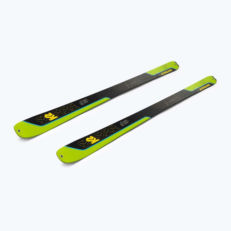 K2 Wayback 88 green 10E0202 skit ski 4