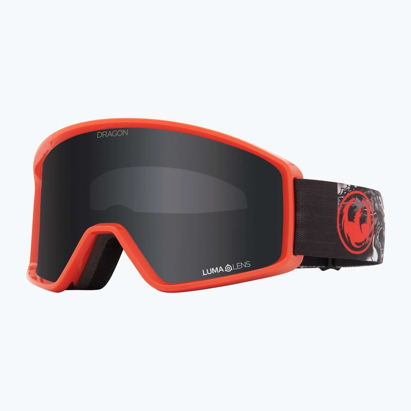DRAGON DXT OTG manga/lumalens dark smoke ski goggles 5