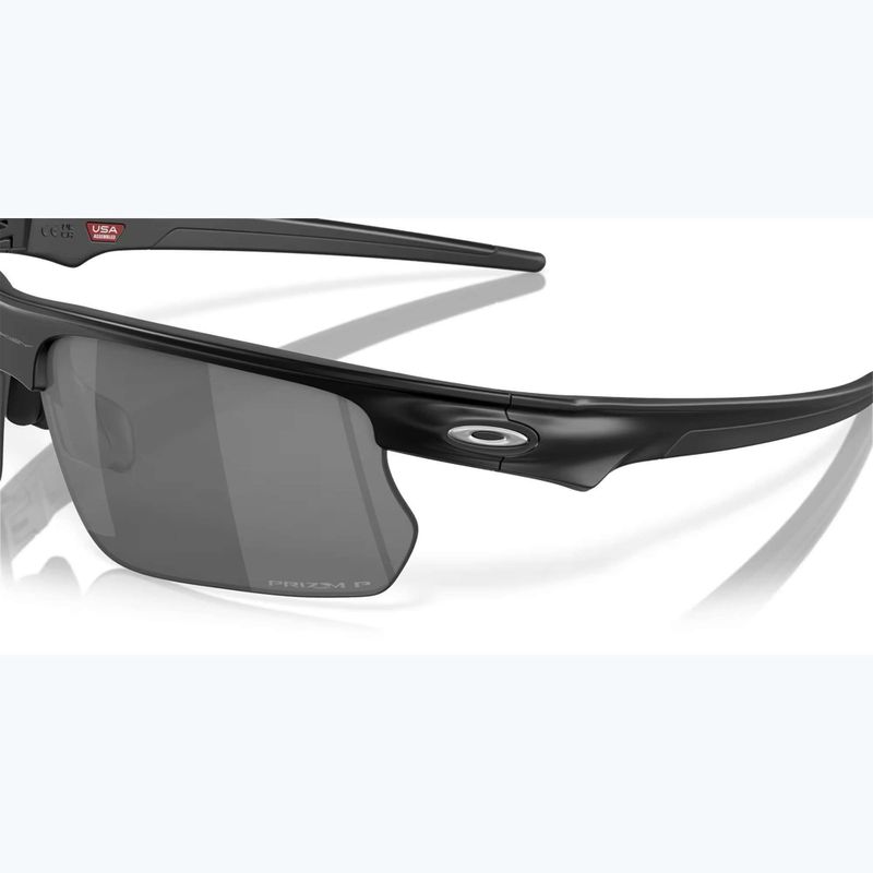 Oakley Bisphaera matte black/prizm black polarized sunglasses 7