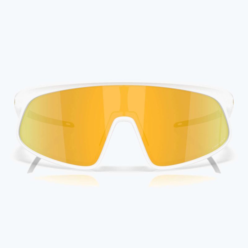 Oakley RSLV matte white/prizm 24k sunglasses 8