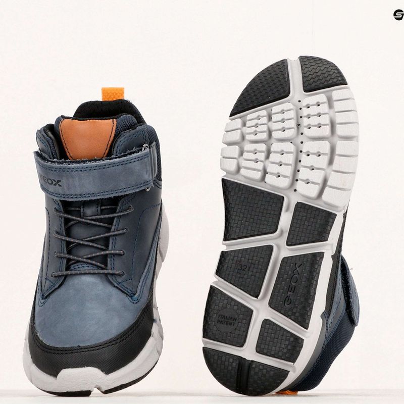 Geox Flexyper navy junior shoes 15