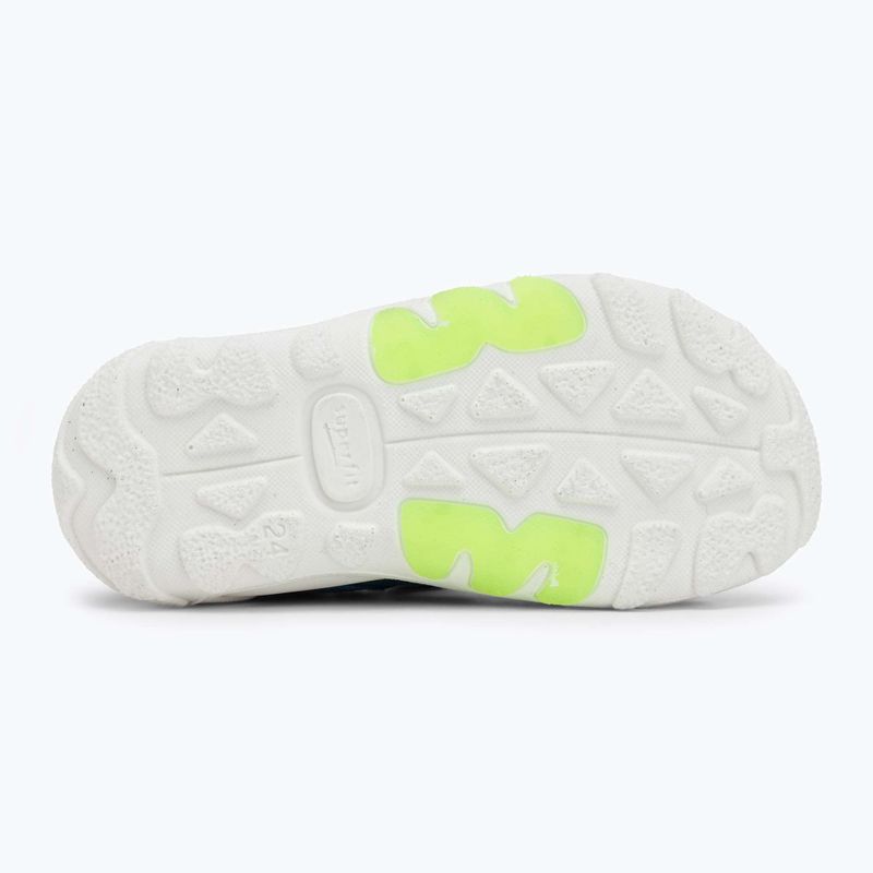 Superfit children's sandals Flow blue/light green 4