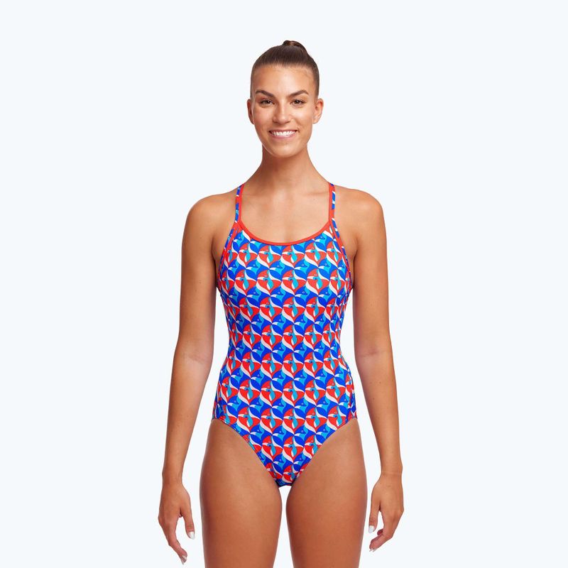 Women's one-piece swimsuit Funkita Diamond Back One Piece out foxed 2
