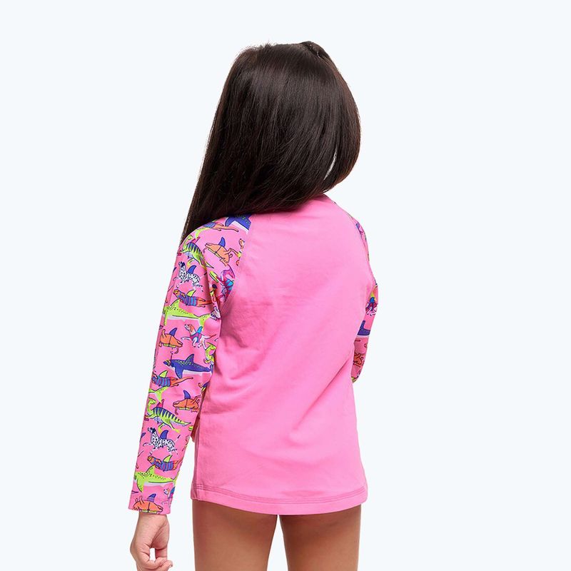 Longsleeve + child swimming briefs Funkita Zippy Rashie & Brief learner lane 9