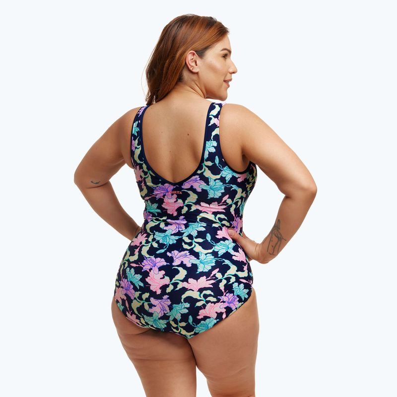 Women's one-piece swimsuit Funkita Zip Front One Piece fast flow 5