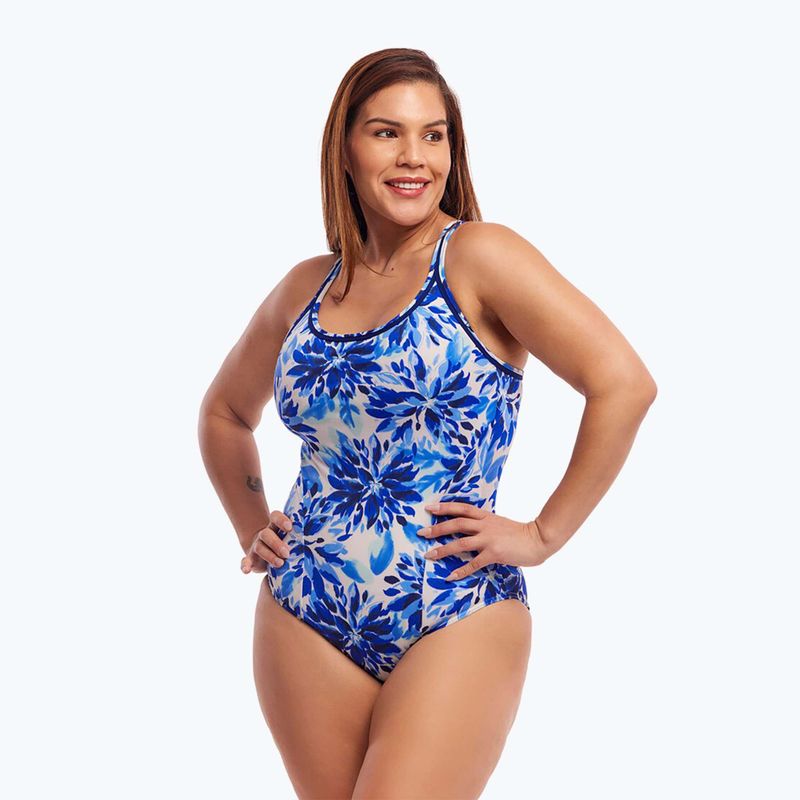 Funkita women's one-piece swimsuit Locked In Lucy One Piece blossom blue 5