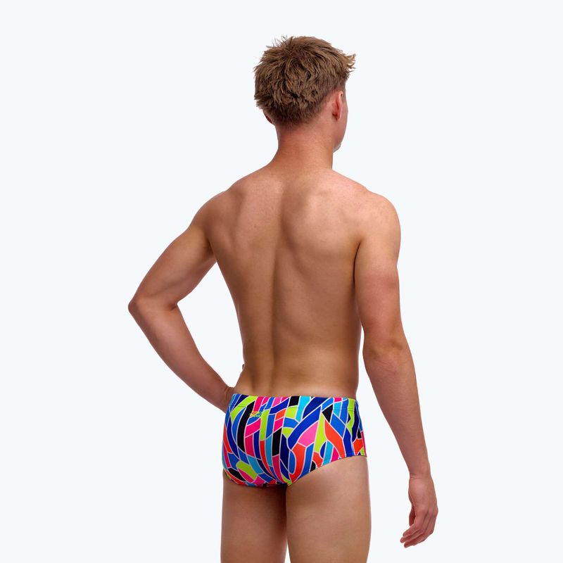 Children's swim boxers Funky Trunks Sidewinder Trunks fault lines 5