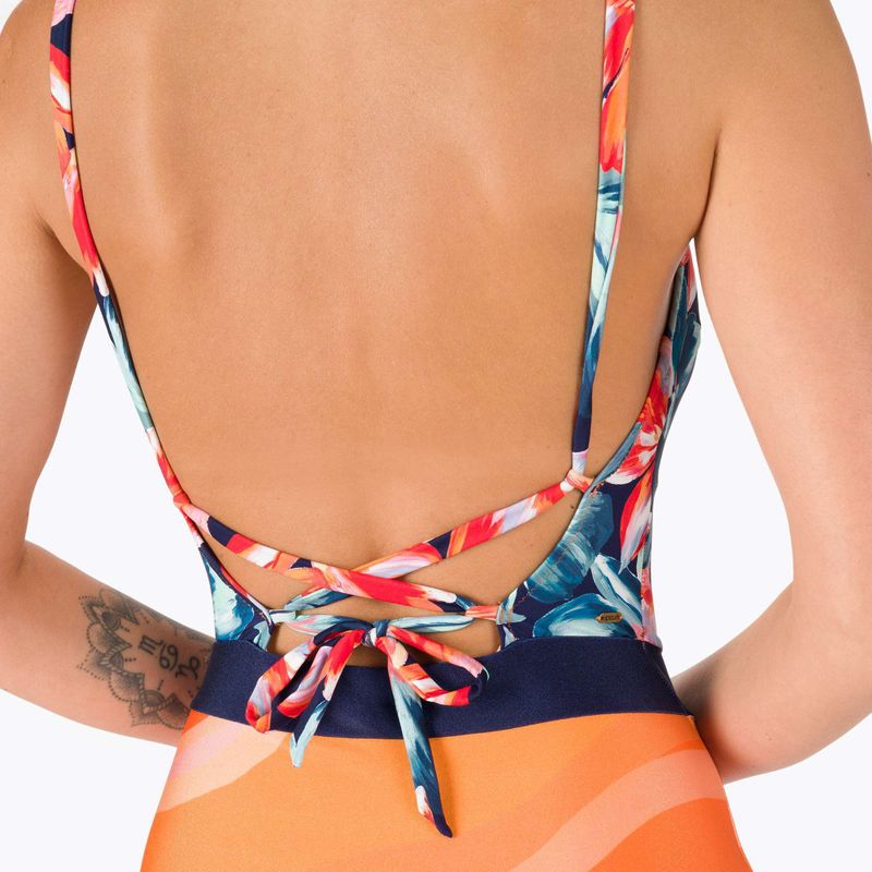 Rip Curl Bliss Bloom Good One Piece swimsuit blue GSIRJ5 6