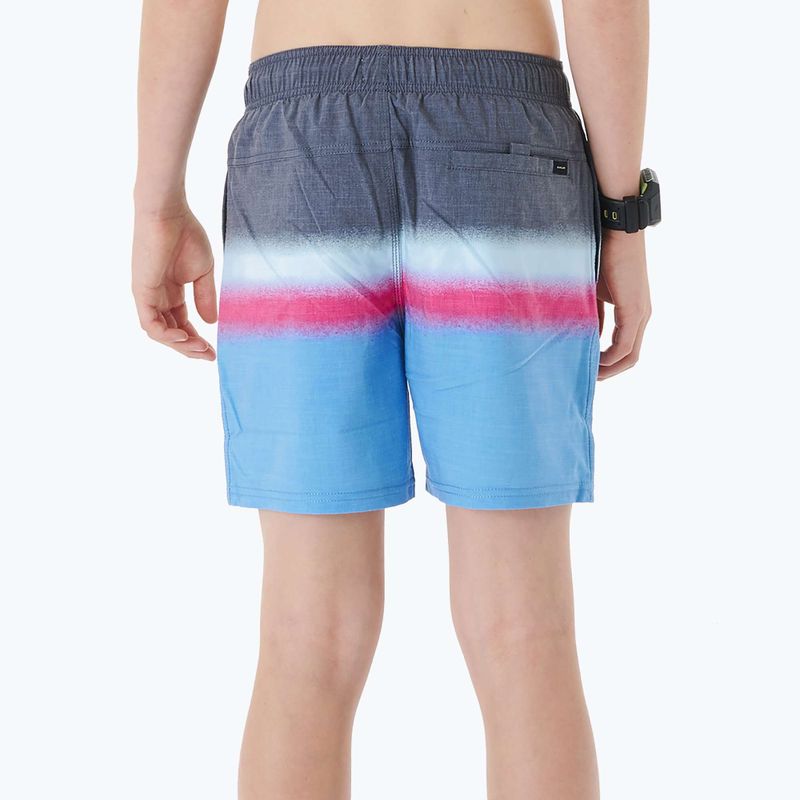 Rip Curl Surf Revival Volley 90 children's shorts blue-grey 027BBO 8
