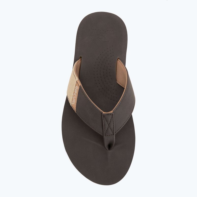 Men's flip-flops Rip Curl Oxford Bloom brown 5