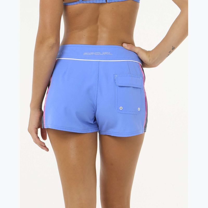 Women's Rip Curl Las Dalias Performance 3" swim shorts blue 3