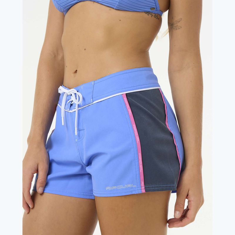 Women's Rip Curl Las Dalias Performance 3" swim shorts blue 7