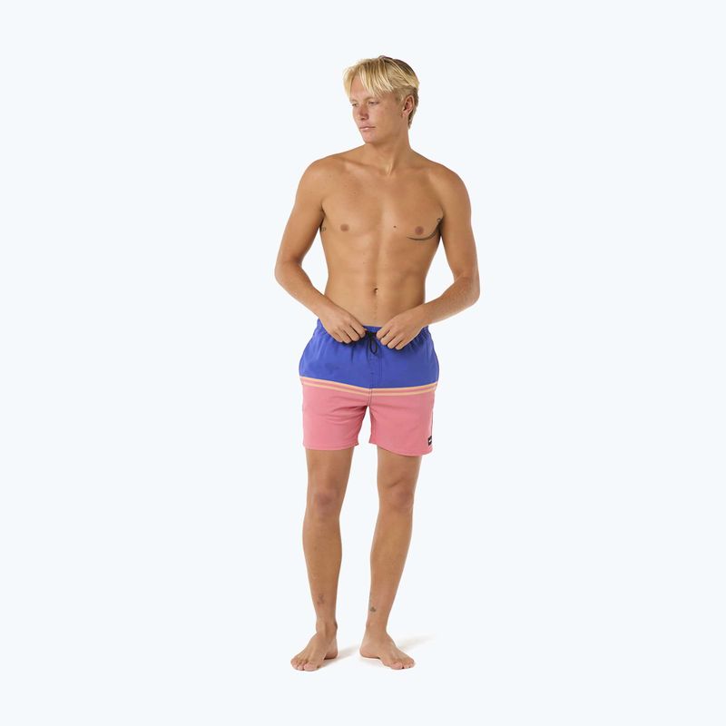 Men's Rip Curl Combine Volley swim shorts wild berry 2