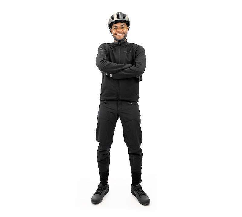 Men's Endura Singletrack Softshell cycling jacket black 11