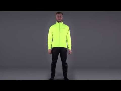 Men's cycling jacket Endura Hummvee Waterproof hi-viz yellow 10