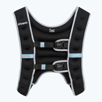 XTREXO 5kg weight training waistcoat black WV-05