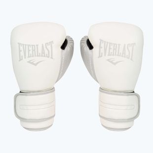 Everlast Powerlock Pu men's boxing gloves white EV2200