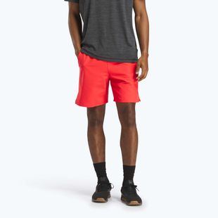 Men's training shorts Reebok Athlete Strenght energy red