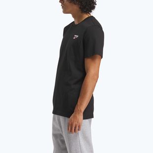 Men's T-shirt Reebok Identity Small Logo Tee black/white/vector red