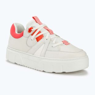 Timberland Laurel Court women's shoes white full grain/orange