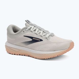 Women's running shoes Brooks Revel 7 oyster/white/tropical peach