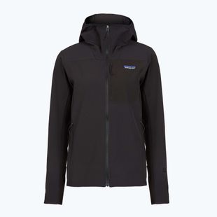 Women's softshell jacket Patagonia R1 CrossStrata Hoody black