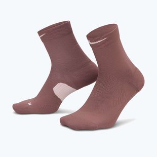 Socks Nike Running Midweight Micro Crew tattoo/particle rose/particle rose