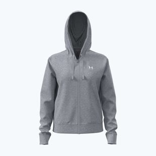 Women's sweatshirt Under Armour Sport Terry FZ mod gray light heather/white