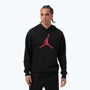 Men's sweatshirt Jordan Pullover Hoodie black/gym red