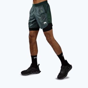 Men's training shorts Venum Technical 3.0 Training forest green