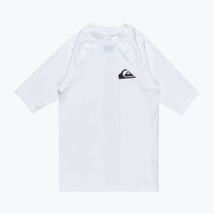Quiksilver Everyday UPF50 white junior swim shirt