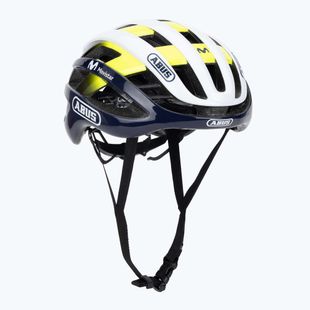 Bicycle helmet ABUS AirBreaker Movistar Team 24 navy/yellow/white