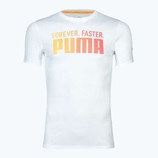 Men's PUMA Run Favorites Forever Faster TEE shirt puma white