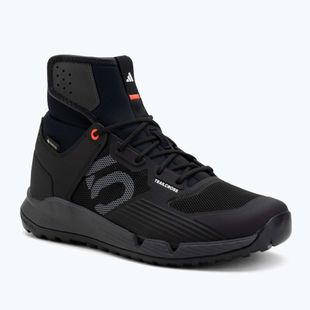 Men's cycling platform shoes adidas FIVE TEN Trailcross GTX core black/grey three/solar red