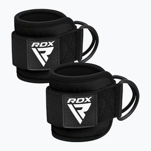 Ankle hook straps RDX Gym Ankle Pro A4 black WAN-A4B-P