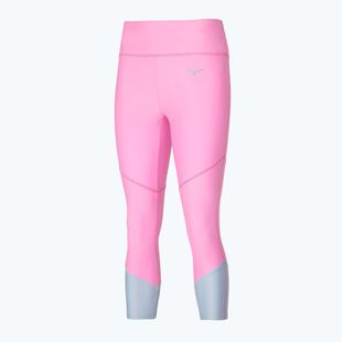 Women's Mizuno Impulse Core 3/4 lilac chiffon leggings