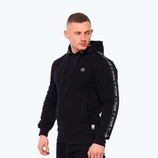 Men's Octagon Stripe sweatshirt black