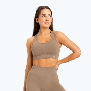 Gym Glamour Push Up Nude 320 fitness bra
