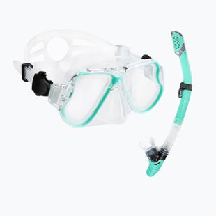 AQUASTIC Snorkelling kit blue MSA-01N