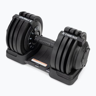 XTREXO adjustable dumbbell TXO-B4W002 24 kg black