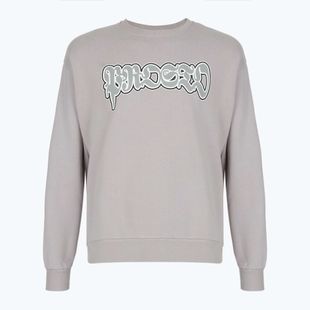 Men's sweatshirt PROSTO Graffiti washed gray