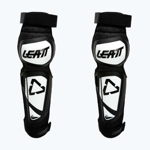 Leatt 3.0 EXT bicycle knee protectors black and white 5019210150