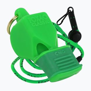 Whistle with cord Fox 40 Classic CMG Safety green 9603